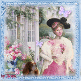 Vintage Lady in a Hat.