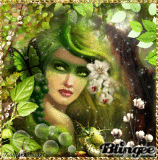 Fantasy Summer Woman & Bubbles by ♥TwilightLover373♥