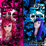 rosa: audrey_azul: leda