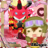 Takuya and Agunimon