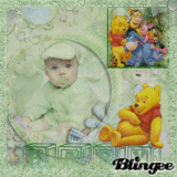 baby with winnie the pooh
