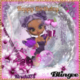 Happy Birthday in Pink