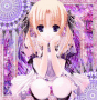 Anime girl purple -engelkagome1 Anime girl purple -engelkagome1