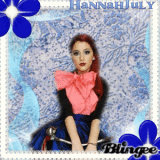 Ariana Grande in subtle vintage blue