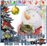 Christmas Carol Name Tag