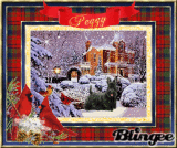 Winter Peggy Name Tag