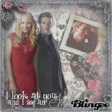 "I look at you and I see an Angel" {Klaus&Caroline}
