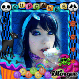  Emo Halloween Cupcakes Girl