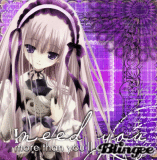 kawaii anime girl purple -engelkagome1
