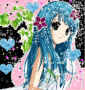 Blue and Pink Anime Blingee Group