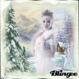 cabin in the snowy woods 