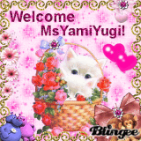 Welcome MsYamiYugi!!! (To Pink and Purple Group)