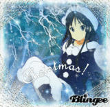 Christmas Blue and White