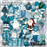 Check out what's brand new: Blue Christmas Stamp Set PREVIEW