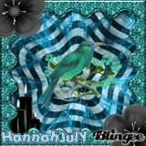 Black & Teal Blue bird