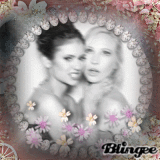 Nina Dobrev and Candice Accola. 