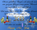 alles gute für 2013 euch im himmel 
