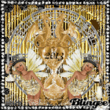Gold Silver & Black New Year Fairies