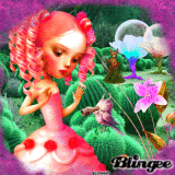 Fantasy girl (artemia stamps challenge)