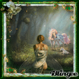 fantasy green forest