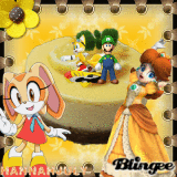 *Requested by PrincessDaisyRocks101* Princess Daisy and Cream's Dream cake!