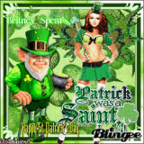 Britney Spears St. Patrick's Day