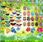 Easter Butterflies/Flowers/Egg