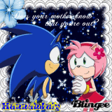 SonAmy - Does your mother know that you're out? *Abba Reference*