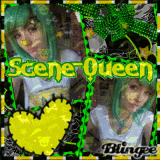 Scene queen ~green and yellow~