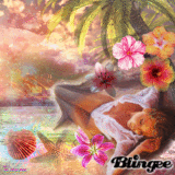 Mermaid By The Sea With Flowers