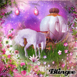 Spring Unicorn Enjoying The Flowers