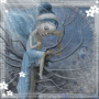 silver and blue 