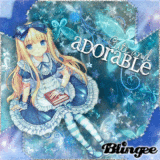 Alice in Wonderland ~ Anime Girl