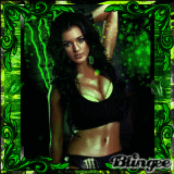 Green & Black Woman Fantasy!!!