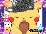 Pikachu em dia de verão