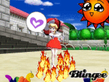 fire peach