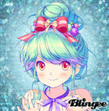 ANime girl - i love water