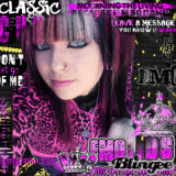 Emo girl pink