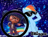Citrusella Flugpucker y Rainbow Dash