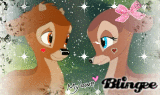 Bambi and Faline