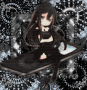 Anime Girl Black Ipod