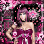 Pink and Black