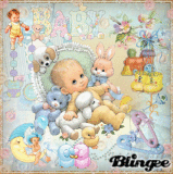 Vintage Baby Card