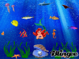 under the sea my best blingee yet