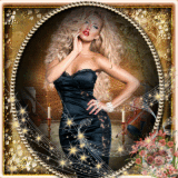 Beautiful in brown and gold