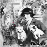 vintage woman black&white