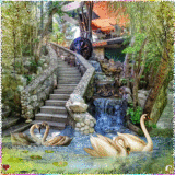 Die Wasser-Rad-Idylle 