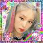 yeji lisa frank y2k bb