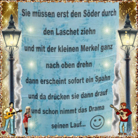 Söder, Laschet, Merkel, Spahn