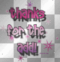 thanks for the add glitter